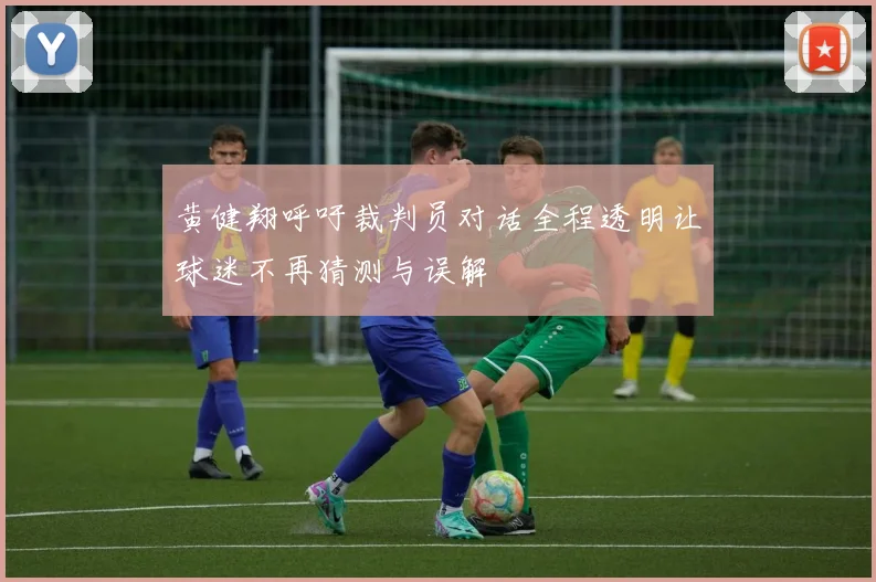 黄健翔呼吁裁判员对话全程透明让球迷不再猜测与误解